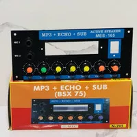 Kit Panel Mp3 + Tone Control + Echo + Sub Bsx 75