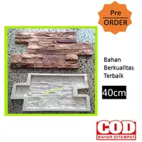 cetakan batu alam dekorasi dinding / moulding batu alam