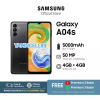 Samsung A04S 4/64 GB ||Exynos 850|| Triple Camera 50 MP||Garansi Resmi