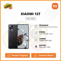 Xiaomi 12T 5G ( 8GB/256GB ) Garansi Resmi Xiaomi Indonesia