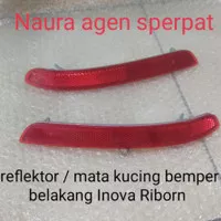 Reflektor Inova Reborn / mata kucing bemper belakang Inova Reborn