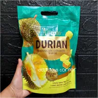 Cubic Wafer Durian Musang King White Chocolate with hazelnut Alfredo