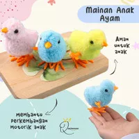 Mainan Anak Ayam Berputar/Mainan Ayam Berjalan Lucu/Mainan Murah