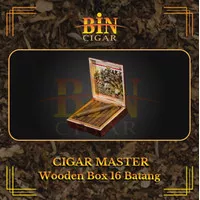 CERUTU BIN CIGAR MASTER (Wooden box 16 batang)