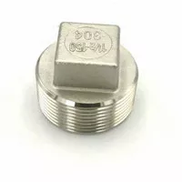 Dop Drat Luar SS 304 1/2 inch - Plug Stainless 304 150