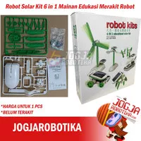 Robot Solar Kit 6 in 1 Mainan Edukasi Merakit Robot