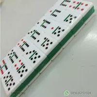 Domino dominoes dominos kartu gaple gapleh batu tebal 1cm 1 cm