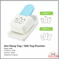 Hang Tag, gift tag, Hang Tag Puncher 3in1 label, Pembolong kertas