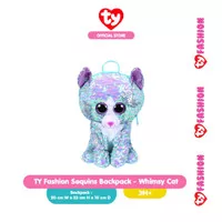 TY Fashion Sequins Backpack -Whimsy Cat