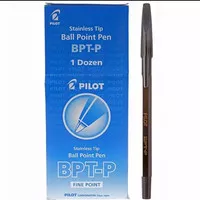 Pilot Pen Ballpoint BPT-P/ Pulpen Pilot BPTP - Hitam/Biru (SATUAN)