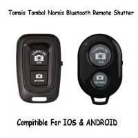 Tomsis Tombol Narsis Bluetooth Remote Shutter Android iOS iPhone