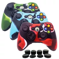 XBOX 360 XBOX360 Wireless Wired Controller Stik Silicon Silikon Karet