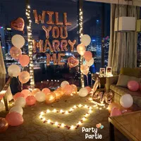 [Proposal] Super Romantic Will You Marry Me Proposal Balloon Foil