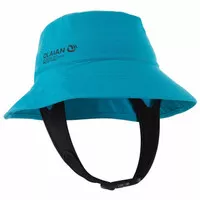 Topi surfing renang anak kids anti UV surfing fedora hat Blue