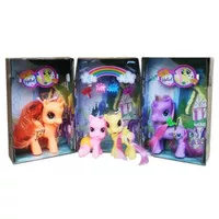 Tomindo mainan anak boneka little pony isi 4 pcs maenan perempuan cewe