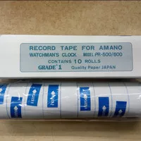 Amano paper roll PR 500/600 isi 10roll merk grade 1