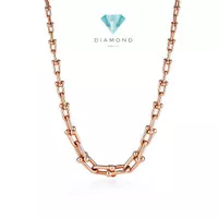 Chain necklace hardware tif medium 18 K Gold Diamond Jewelry