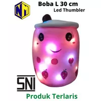 Bantal Boneka Boba LED 30cm label SNI Murah Bgt Best Seller