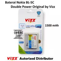 Baterai Vizz Double Power Original Nokia BL5C BL-5C 2700 2730 6600