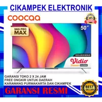 TV Led Coocaa 50S6G Pro Max Android TV 50 Inch Ser Terbaru