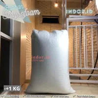Styrofoam Butiran Super/ Isian Bean Bag Murah Biji Butiran styrofoam