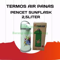 Termos Air Panas Pencet Sunflask 2,5 Liter Ukuran 2.5 liter