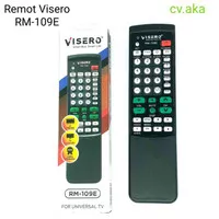 Remot TV universal bisa untuk semua TV Tabung LED LCD merk VISERO RM