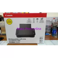 Printer Canon Pixma TS307 - Print Scan Copy Wireless - Garansi Resmi