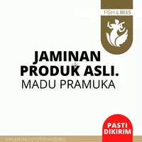 Madu Pramuka - Madu Multiflora 650ml/Botol - Madu Asli - Madu Murni