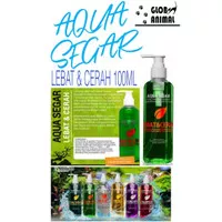 AQUA SEGAR LEBAT & CERAH PUPUK CAIR AQUASEGAR AQUASCAPE 100 ML