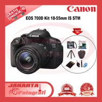 Canon EOS 700D Kit 18-55mm IS STM - Camera DSLR Canon & Lensa 18-55mm