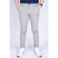 Long Chino Pants | Celana Kantor | Celana Kasual | DxL | French Grey