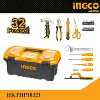Tool Box 32pcs Hand Tools Set INGCO HKTHP10321 Kotak Perkakas Toolbox