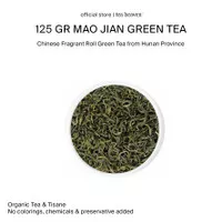 Chinese Green Tea / Teh Hijau Cina Mao Jian Premium Organic Tea 125 gr