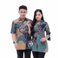 BATIK COUPLE MAMA PAPA KEREN - BATIK ASLI - BATIK SEPASANG COUPLE 4