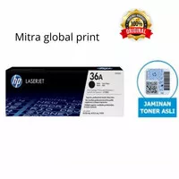 TONER HP LASERJET 36A (CB436A) BLACK ORIGINAL CATRIDGE-HITAM