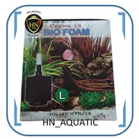 aquarium bio foam filter crown 58 large L