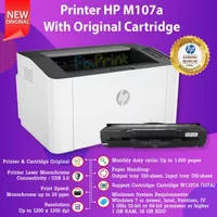 Printer HP Laser 107A 107 A LaserJet 107A HP107A HP 107 A