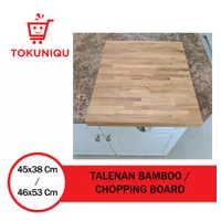 Talenan Adonan Kue Talenan Bambu Besar Bamboo Cutting Pastry Board