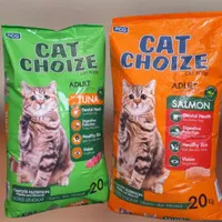 Cat choize 20kg cat choize adult tuna/salmon makanan kucing cat choize