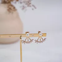 Zara earrings/anting tusuk/crystal earrings/anting wanita