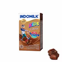 Susu UHT Indomilk Kids Rasa Cokelat 115 Ml