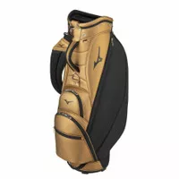 Tas golf Cart bag MIZUNO GOLD BLACK Golf Bag MIZUNO GOLD BLACK