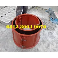 Cetakan Gorong Gorong Beton Ukuran 80 x 50 cm - Cetakan Buis Beton