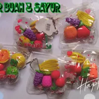 Montessori Edukasi Anak Miniatur Buah & Sayur Mainan Anak