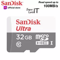 MicroSD Sandisk Ultra 32GB Class 10 80Mbps Original