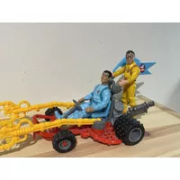 Kenner Vintage Real Ghostbusters Ecto 3 Louis Tully Winston Zeddemore