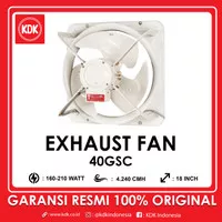 KDK 40GSC – Industrial Exhaust Fan 40cm