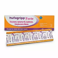 Hufagrip Forte 10s tablet ~ Batuk Flu