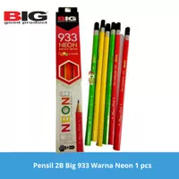 Pensil 2B Big 933 Warna Neon 1 pcs